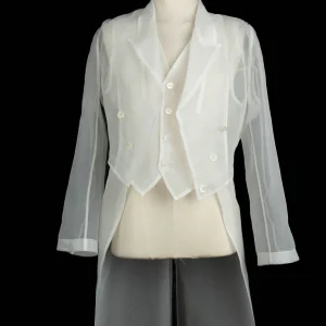 Chemise en organza "Comme des garçons"