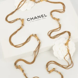 Collier "têtes de bélier" Chanel