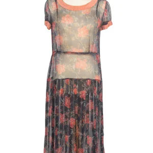 Robe en mousseline 1920's