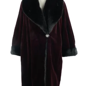 Manteau en fourrure Yves Saint Laurent