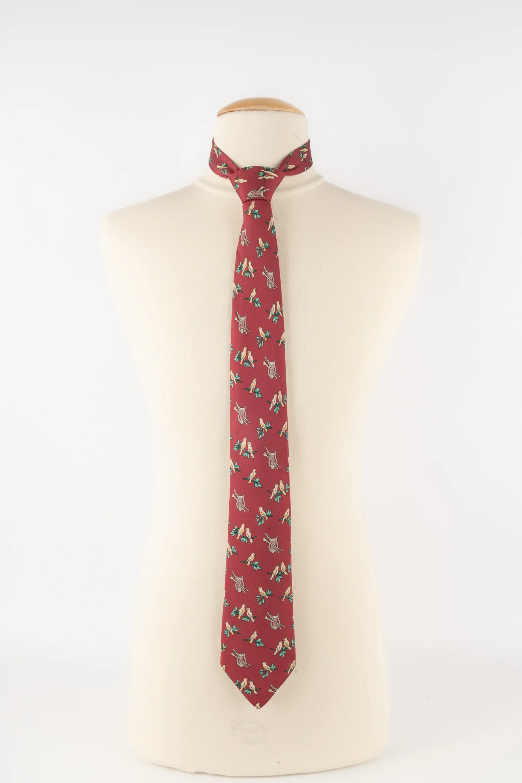 Cravate en soie Hermès – Image 4