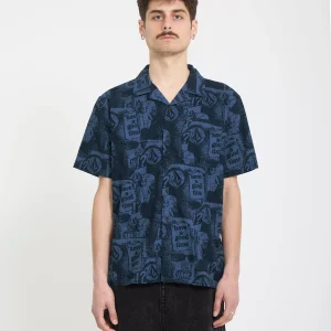 Chemise Hoboken - Blueberry