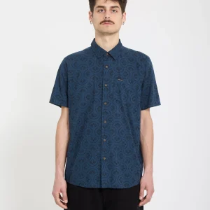 Chemise Scaler Stone Woven - Midnight Blue