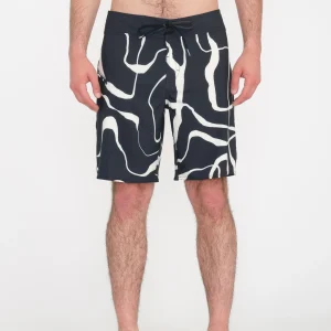 Boardshort Blind Lines Mod 19" - BLACK
