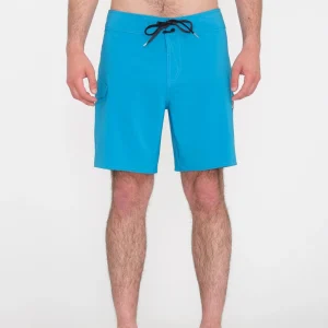 Boardshort Lido Solid Mod 18" - TIDAL BLUE