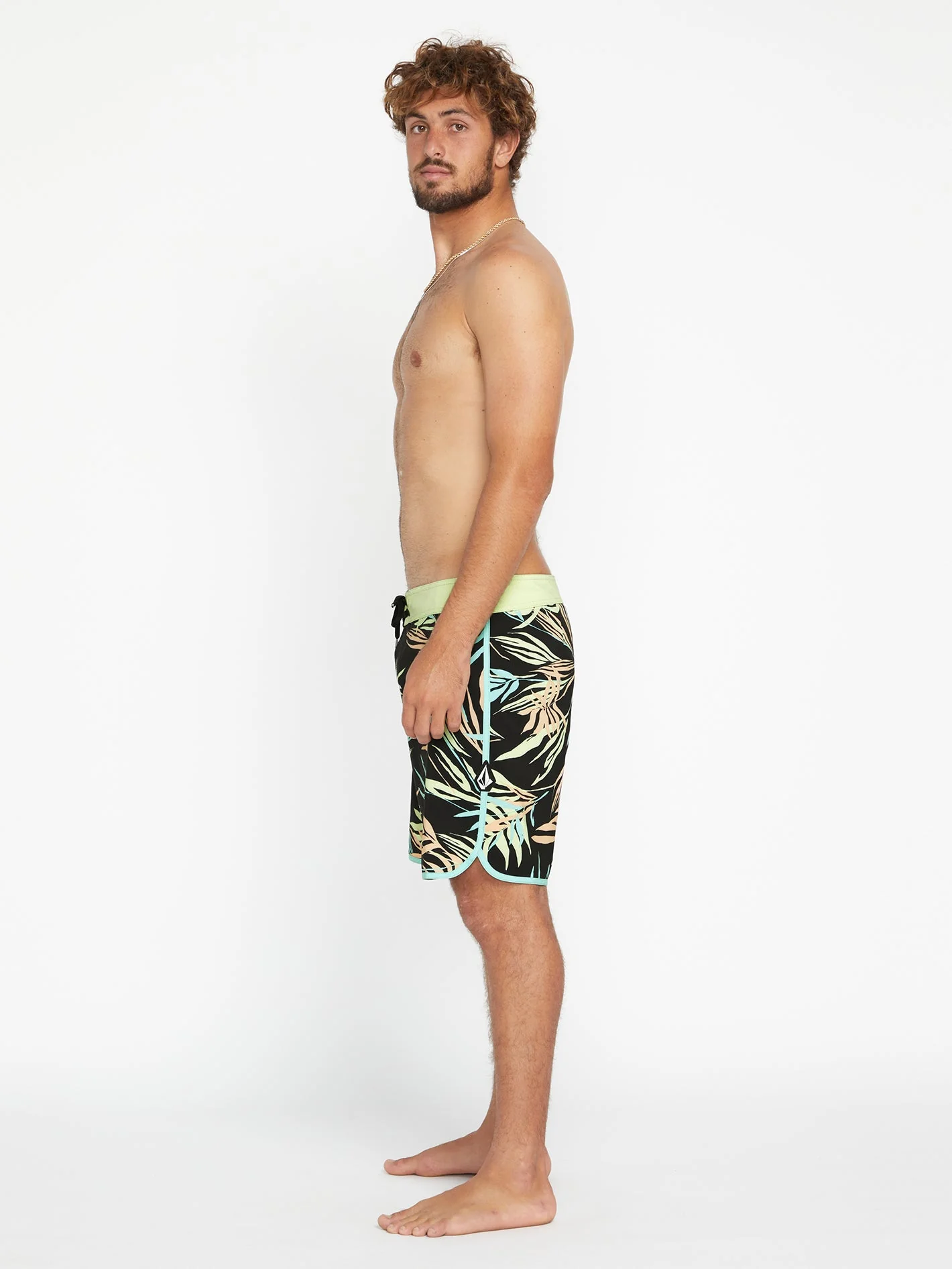 Boardshort Bleeding Leaf Mod 18" - BLACK – Image 4