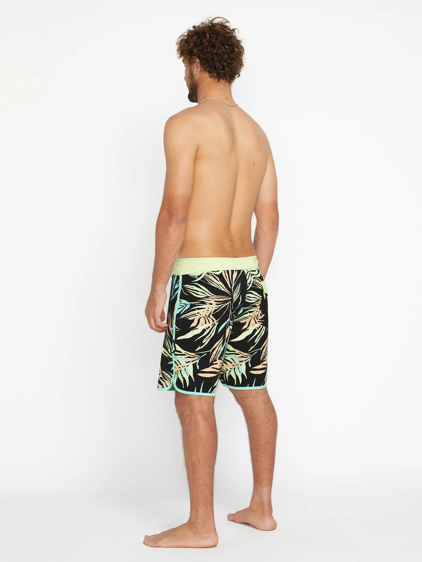 Boardshort Bleeding Leaf Mod 18" - BLACK – Image 3