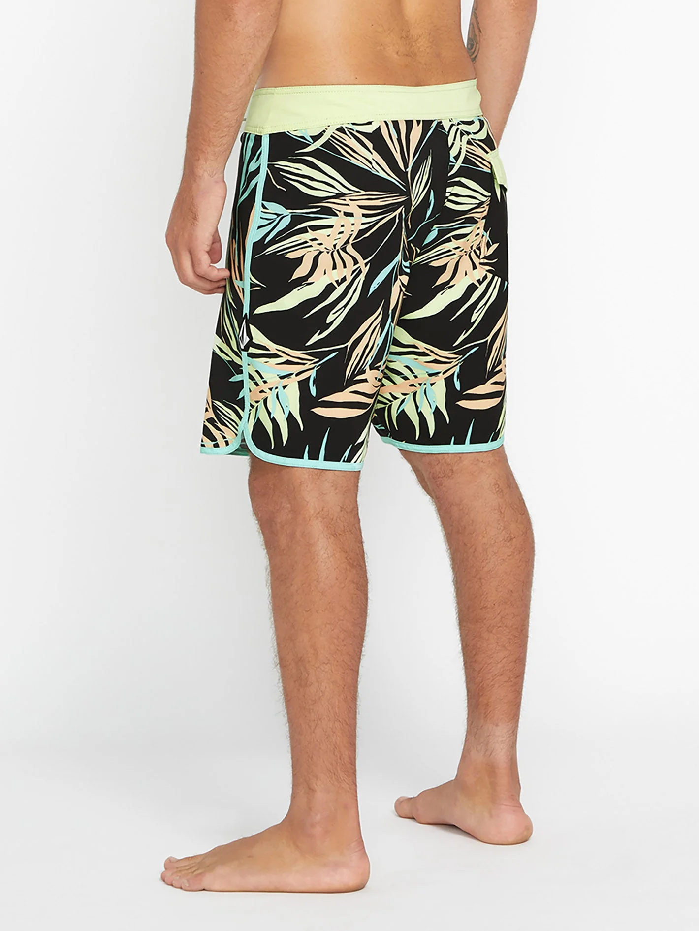 Boardshort Bleeding Leaf Mod 18" - BLACK – Image 6