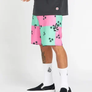 Boardshort Schroff X Volcom Stoney 19" - Dusty Aqua