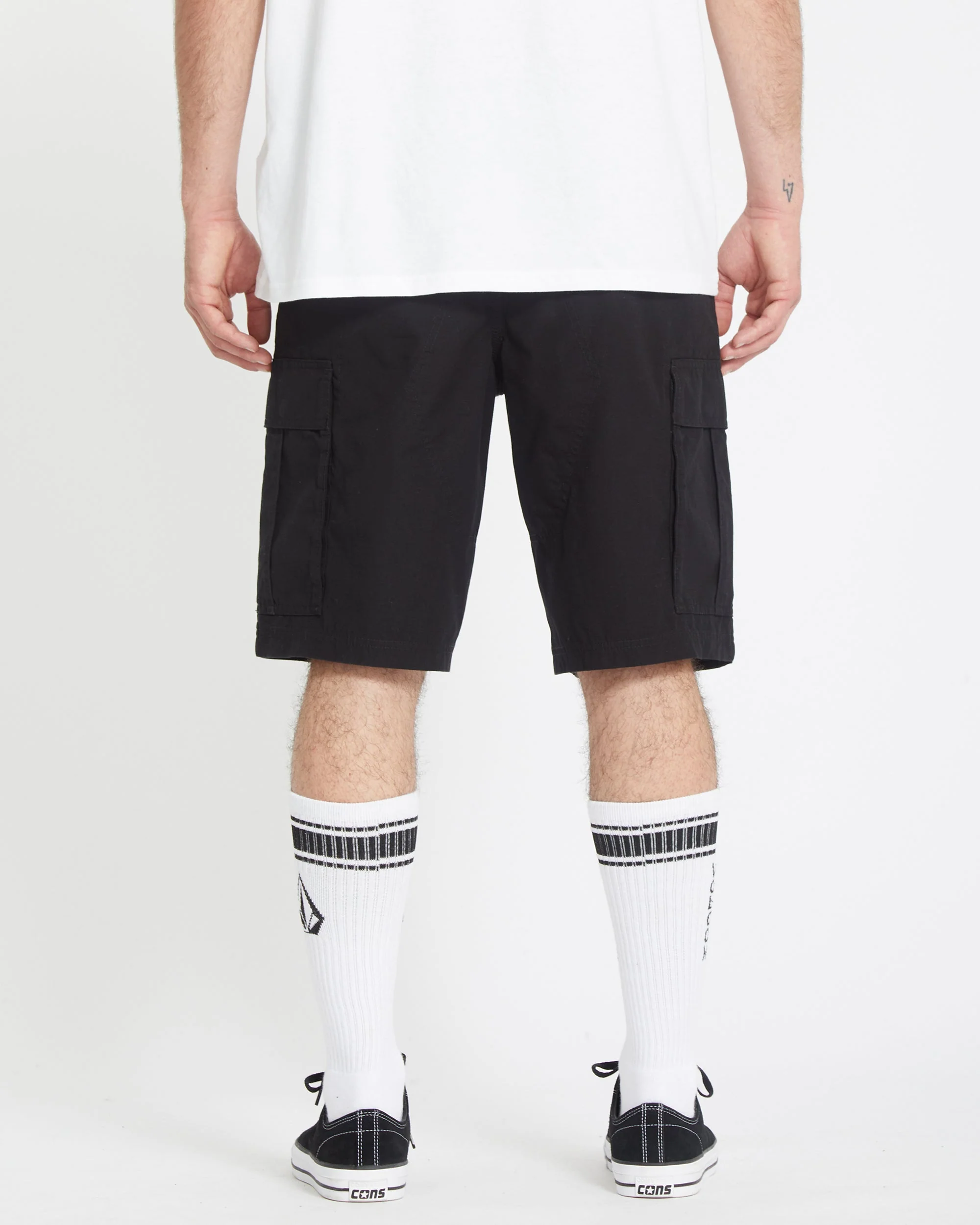 Short cargo Strange Tripper 22" - Black – Image 3