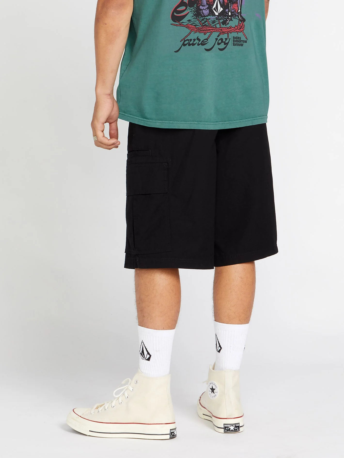 Short Cargo Grand Fang 22" - Black – Image 3