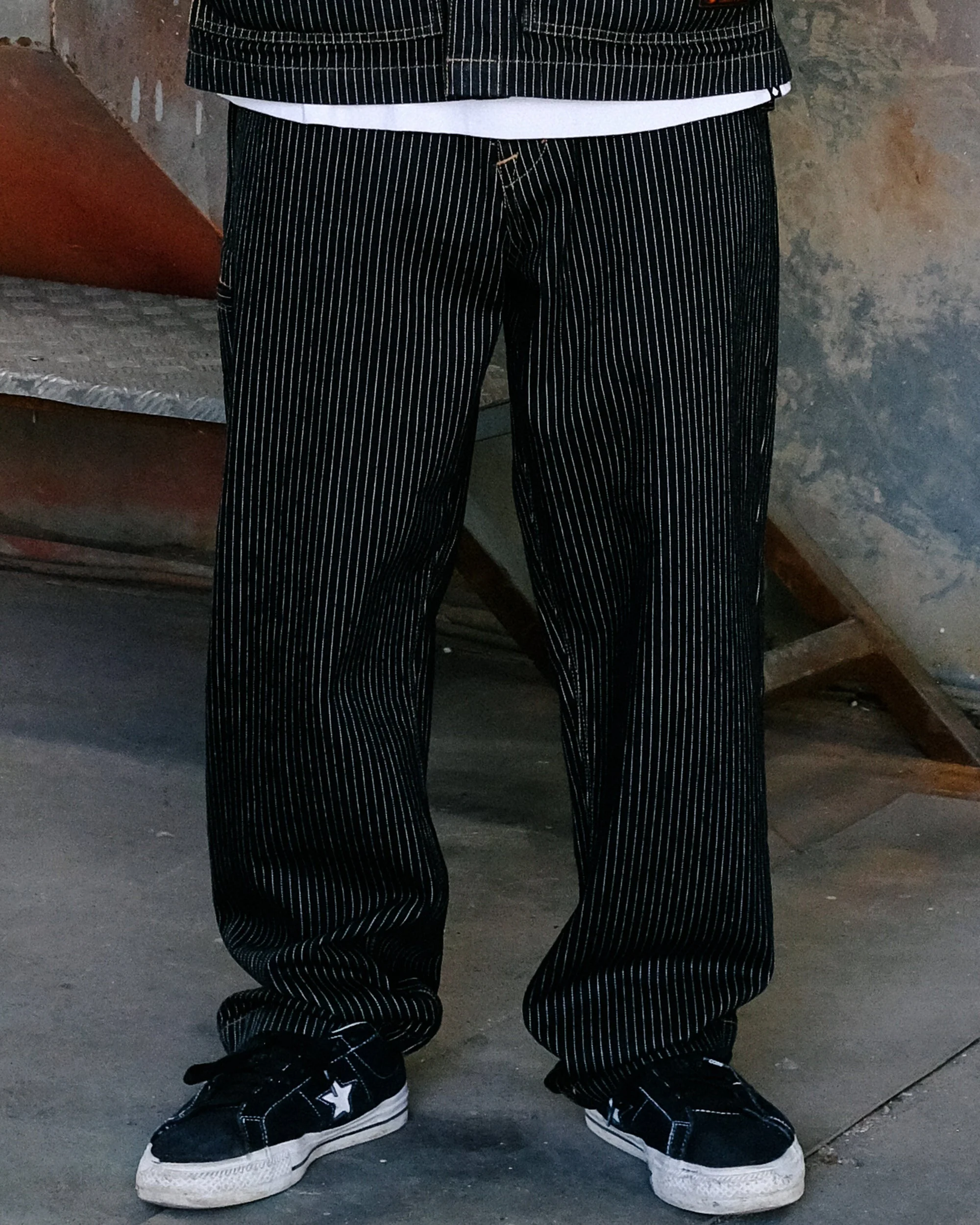 Pantalon Work Dialed - Black Stripe