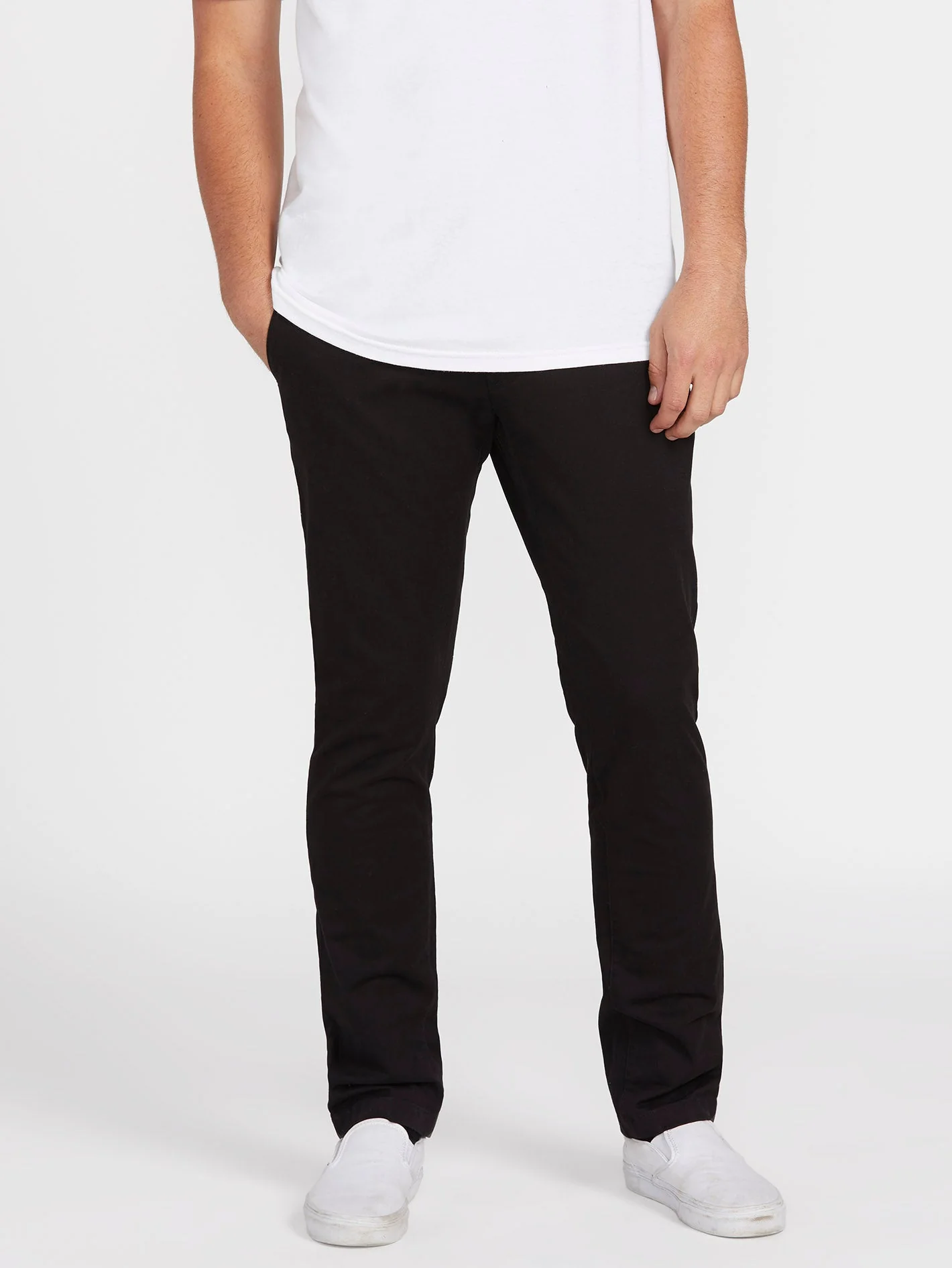 Pantalon Frickin Slim Chino - BLACK – Image 2