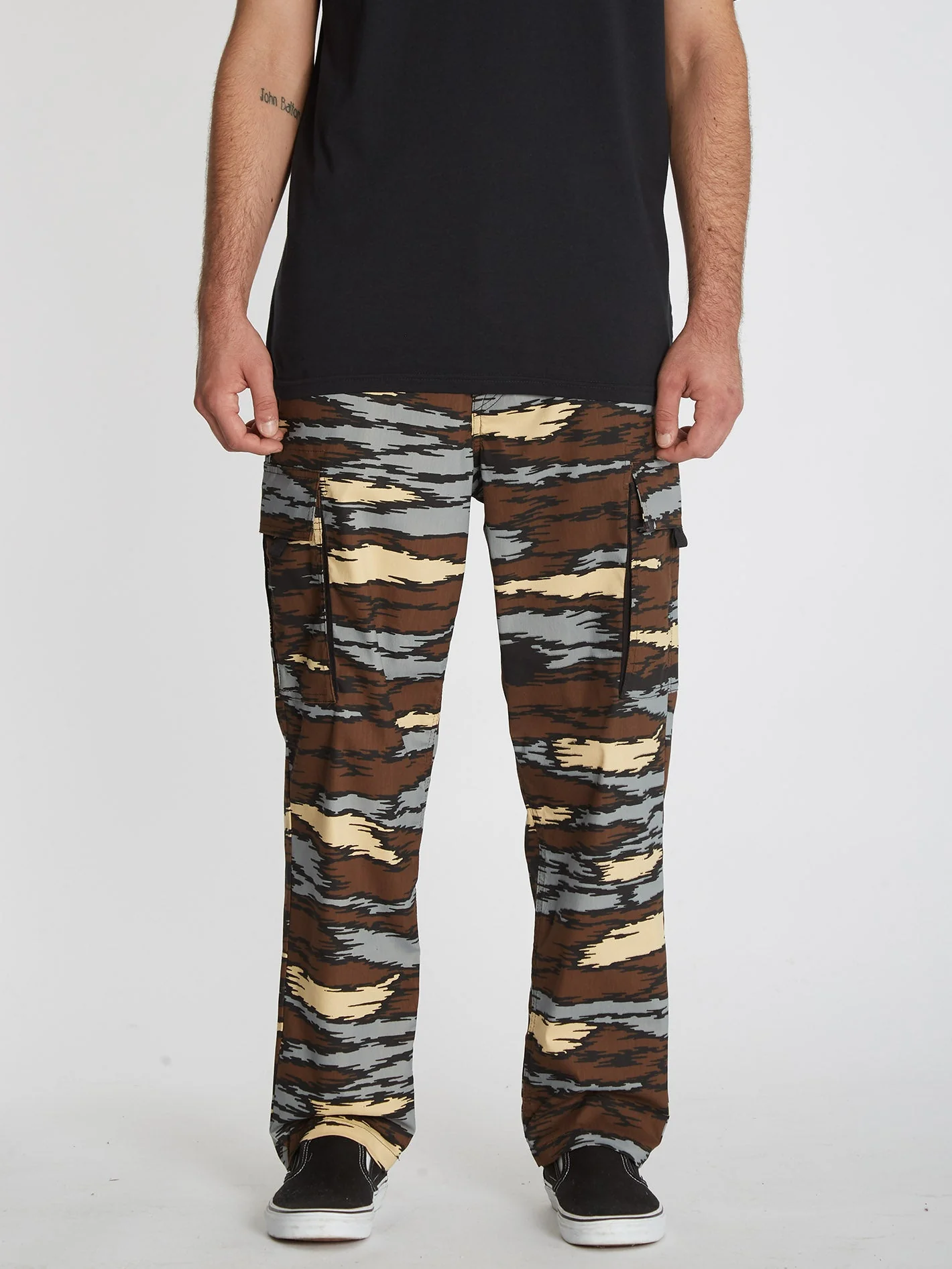 Pantalon Cargo Pinz And Needles - BARK BROWN – Image 2