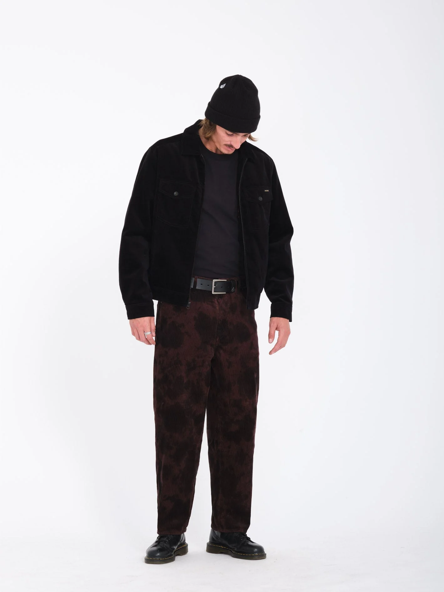 Pantalon côtelé Billow Tapered - BITTER CHOCOLATE – Image 5