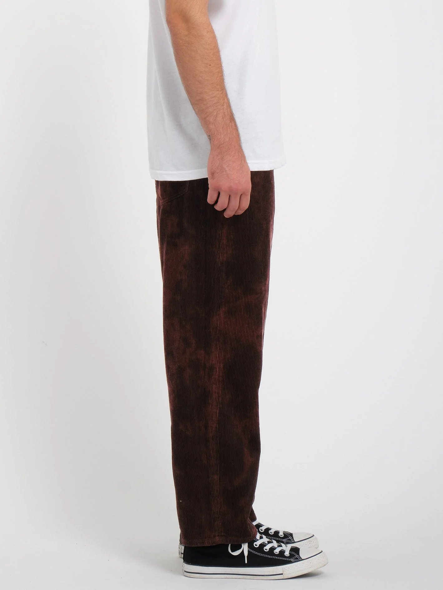 Pantalon côtelé Billow Tapered - BITTER CHOCOLATE – Image 6