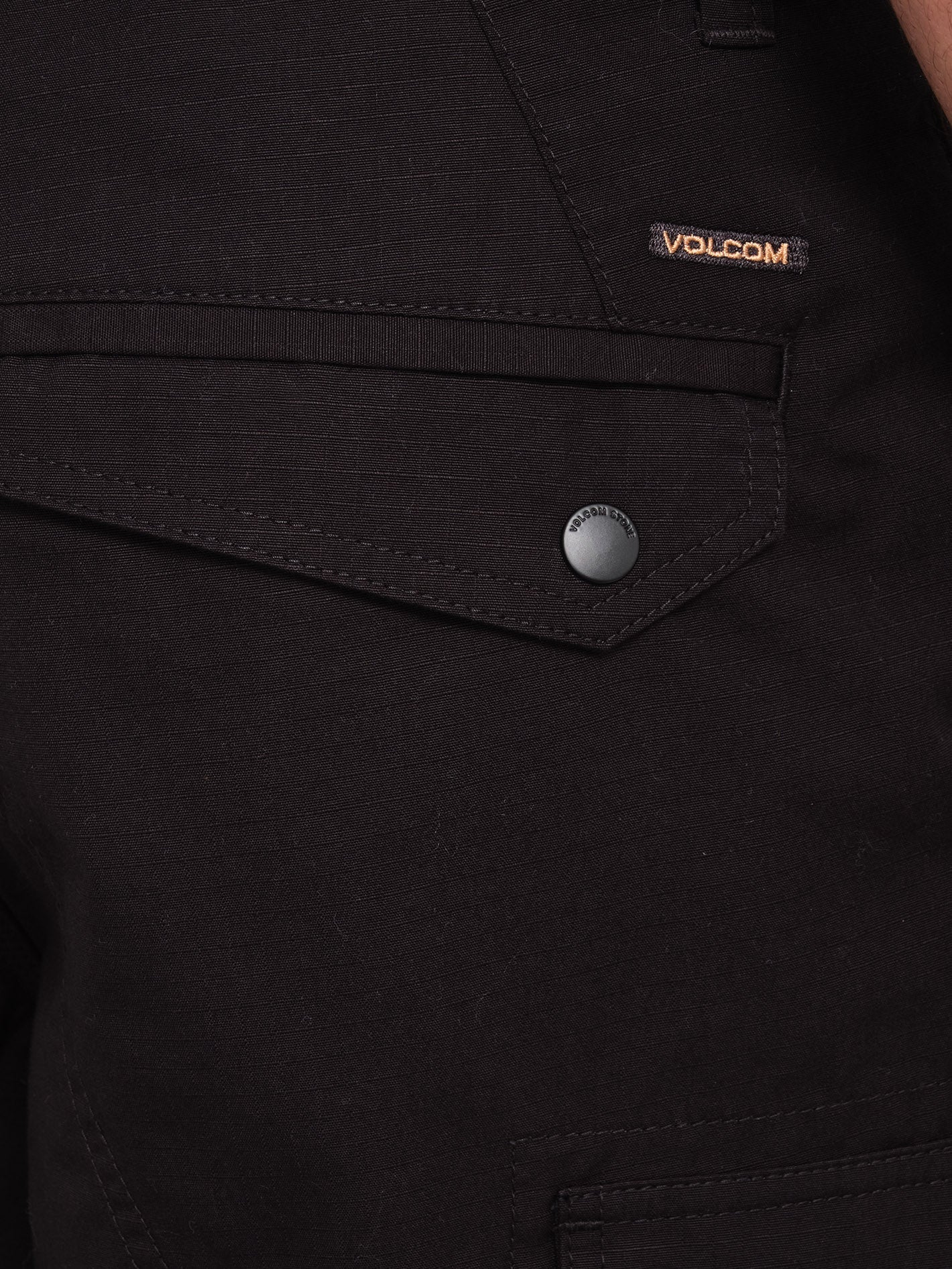 Pantalon Cargo Tapered Strange Tripper - BLACK – Image 5