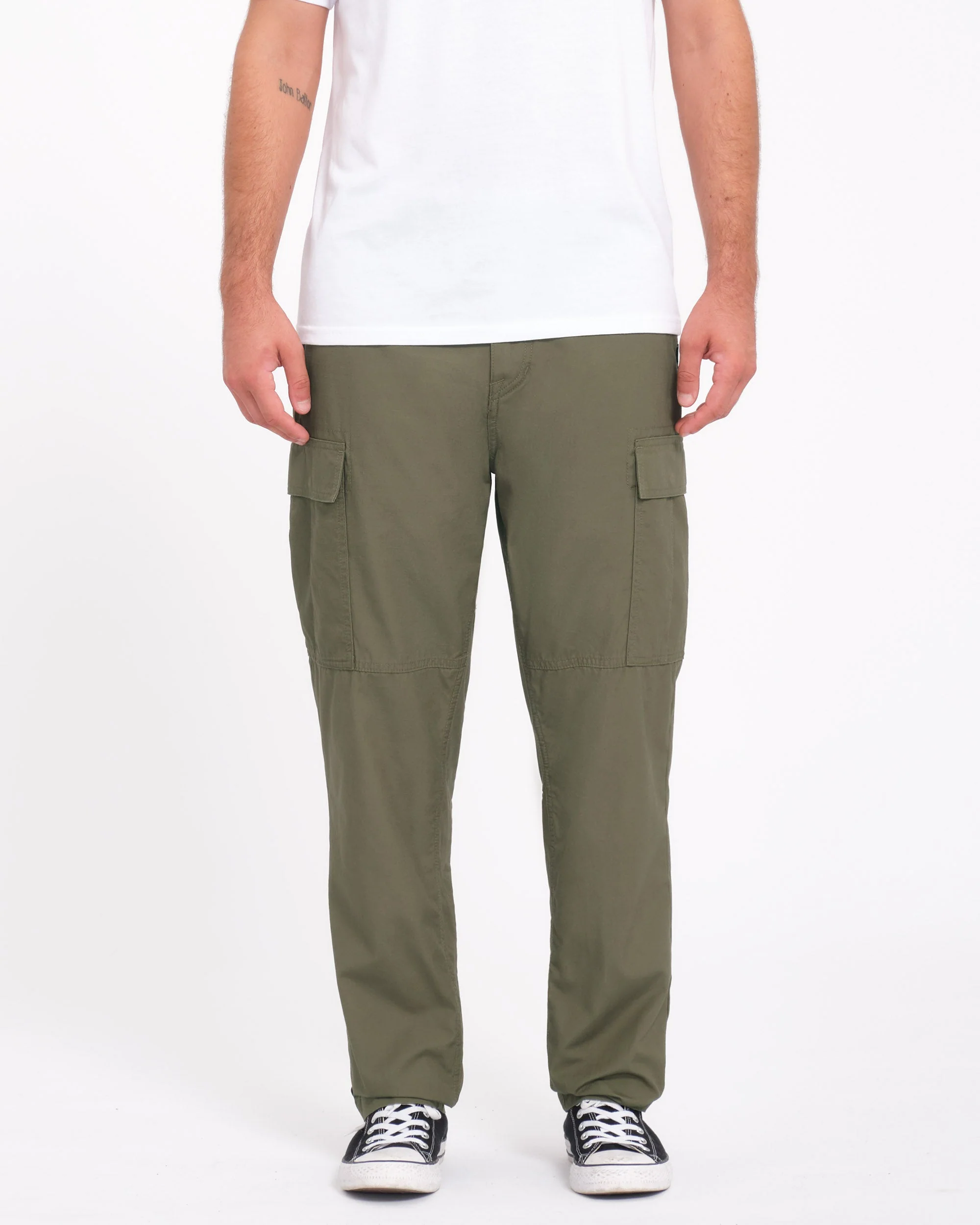 Pantalon Cargo Tapered Strange Tripper - WINTERMOSS – Image 2