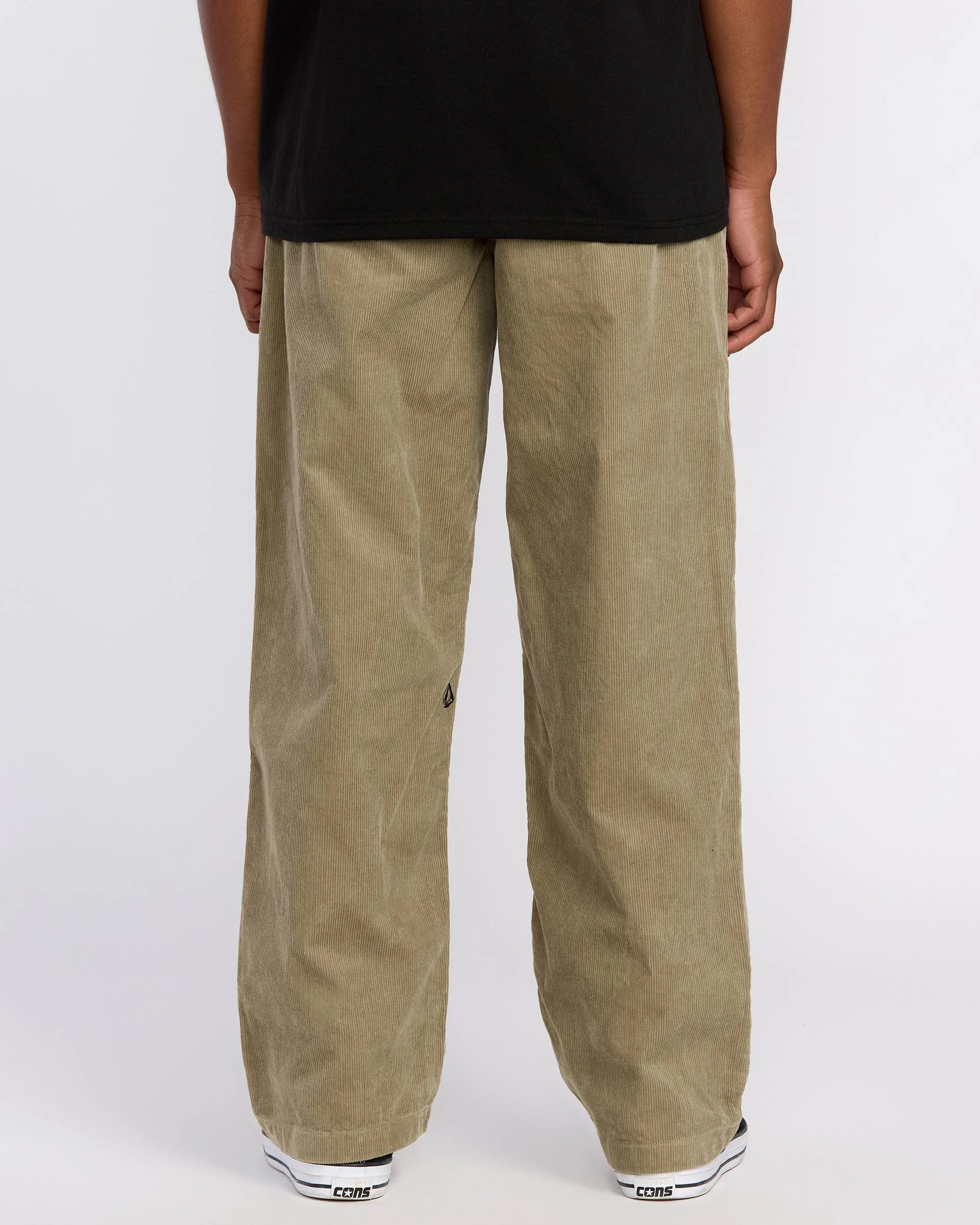 Pantalon Frickin Loose Tapered Corduroy - Khaki – Image 3