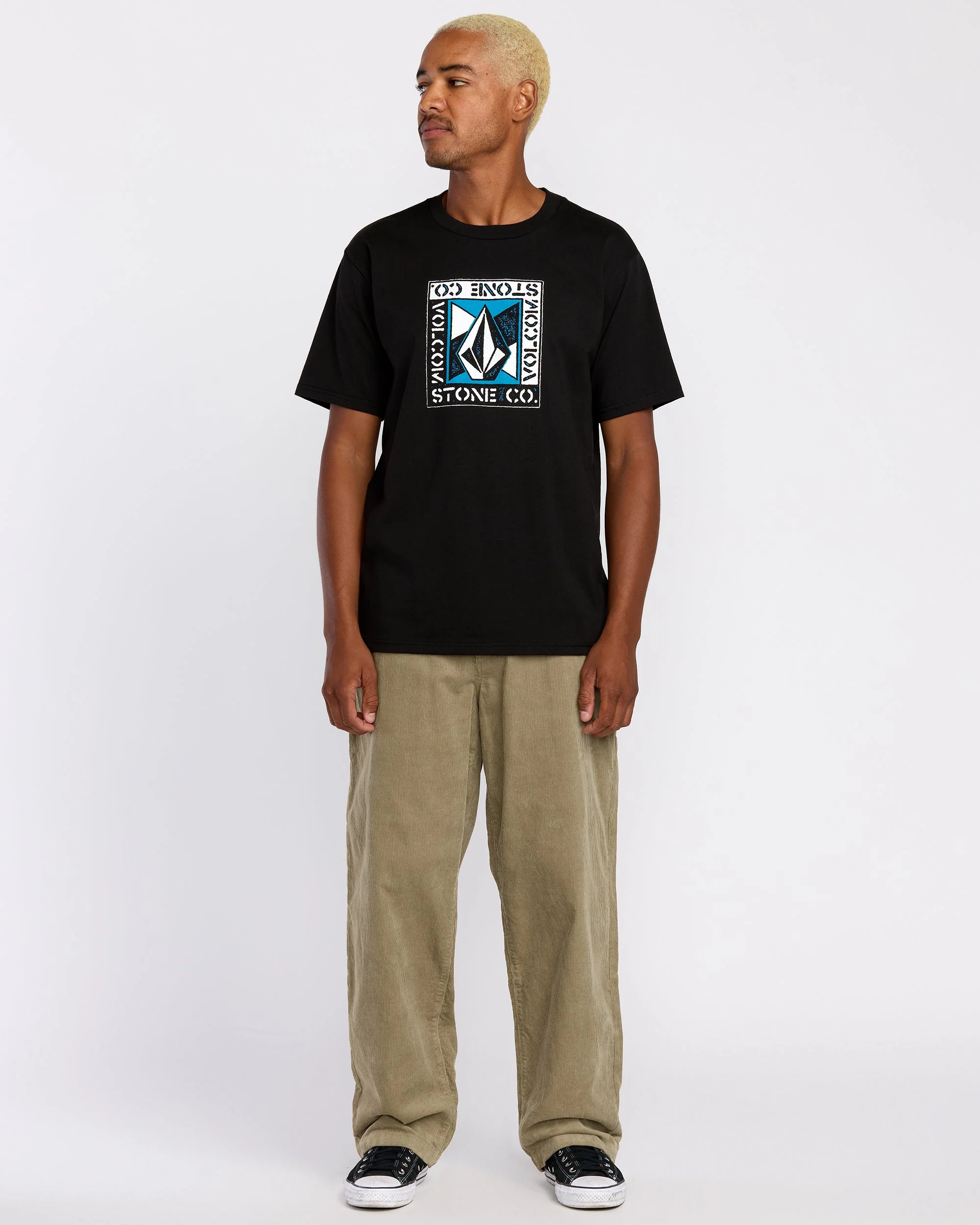Pantalon Frickin Loose Tapered Corduroy - Khaki – Image 5