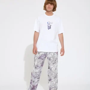Pantalon Ed Merlin Murray Elasticated Waist - PRINT