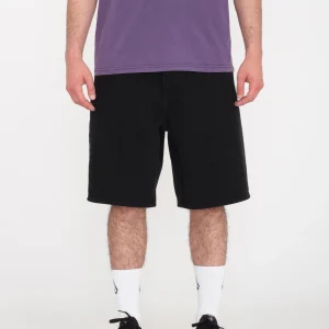 Short Denim Billow - BLACK