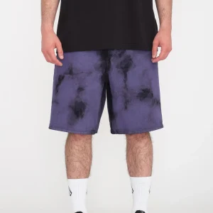 Short Billow Denim - DEEP PURPLE