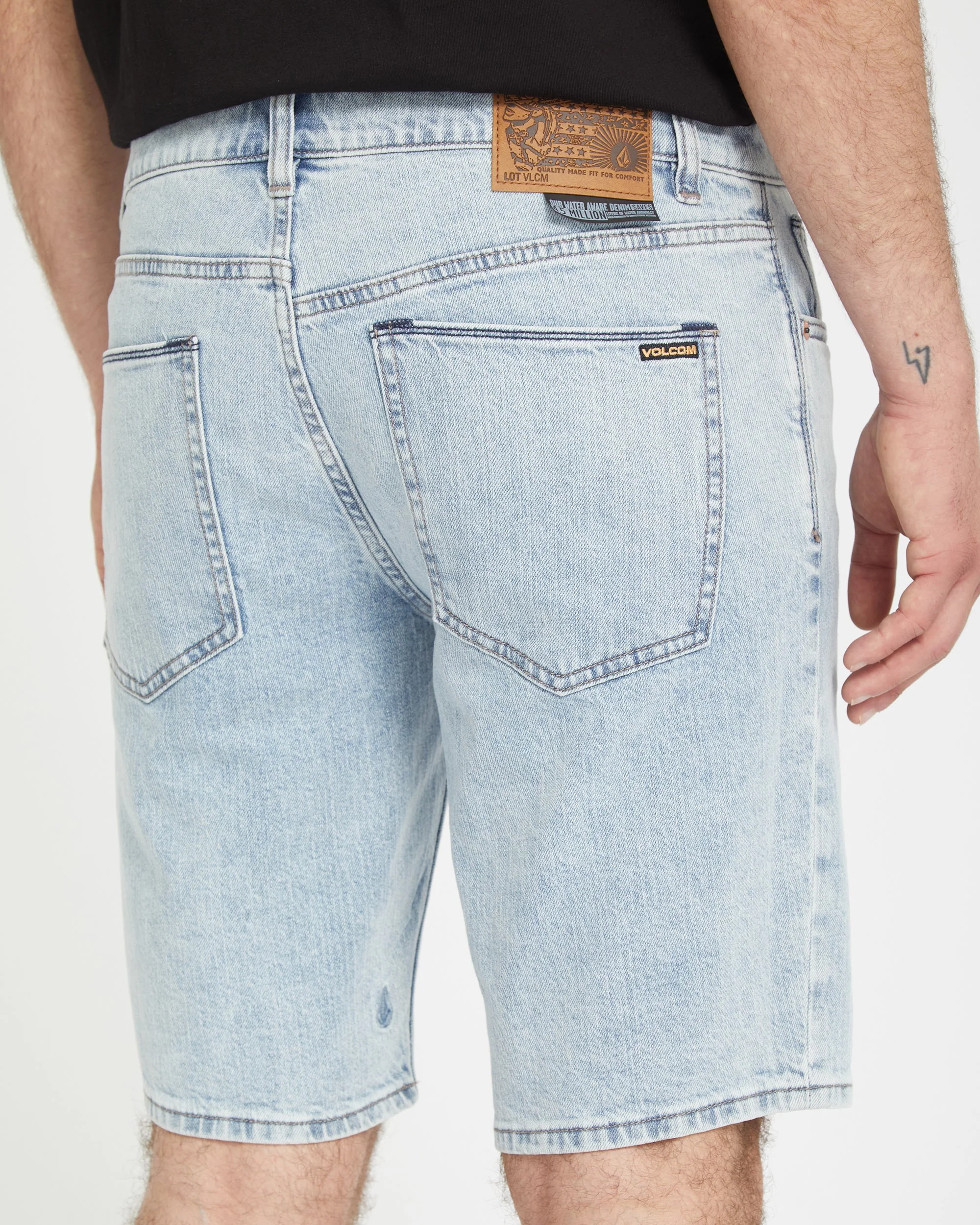 Short Denim Vorta - CAROLINA BLUE – Image 5