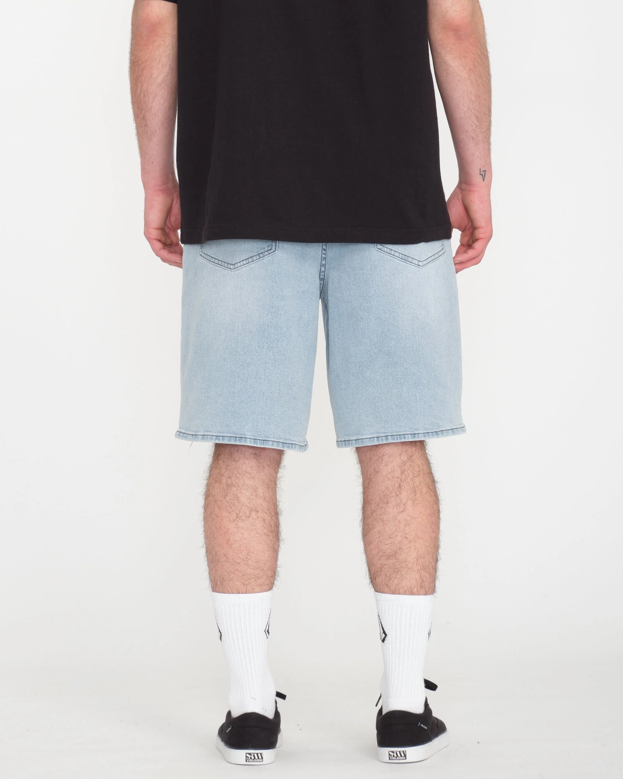 Short en denim Billow 22" - Desert Dirt Indigo – Image 3