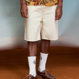 Short en denim Billow 22" - Dirty White