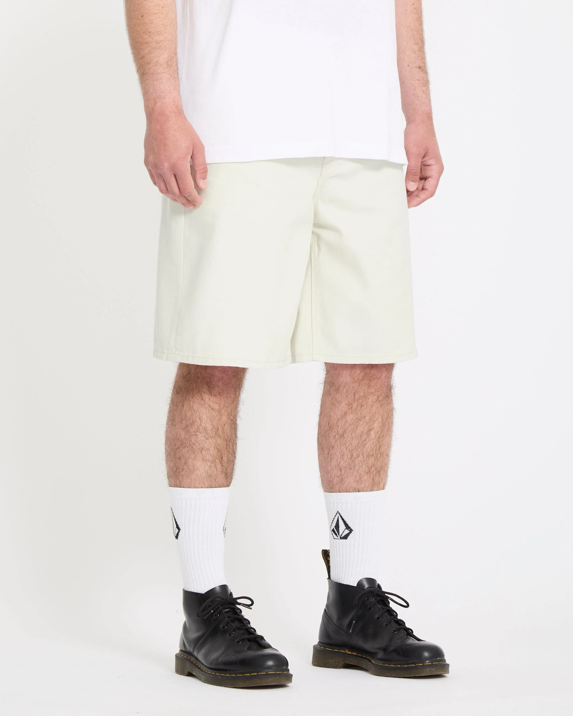 Short en denim Billow 22" - Dirty White – Image 6
