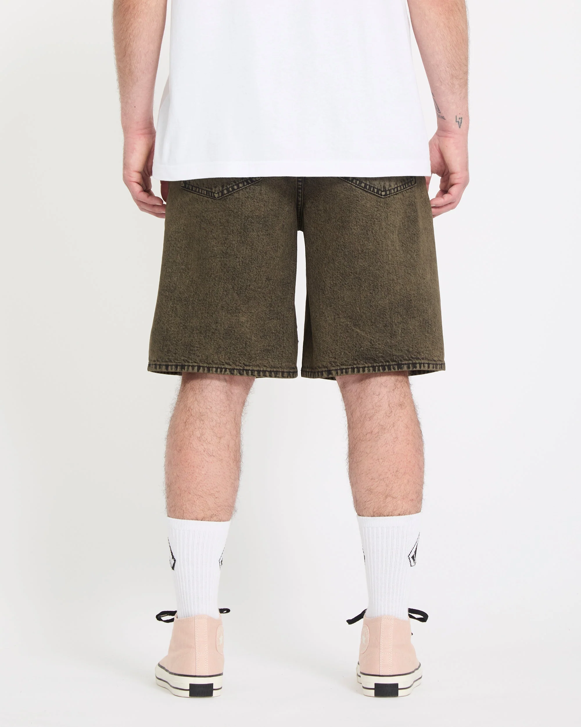 Short en denim Billow 22" - Sage Leaf – Image 3