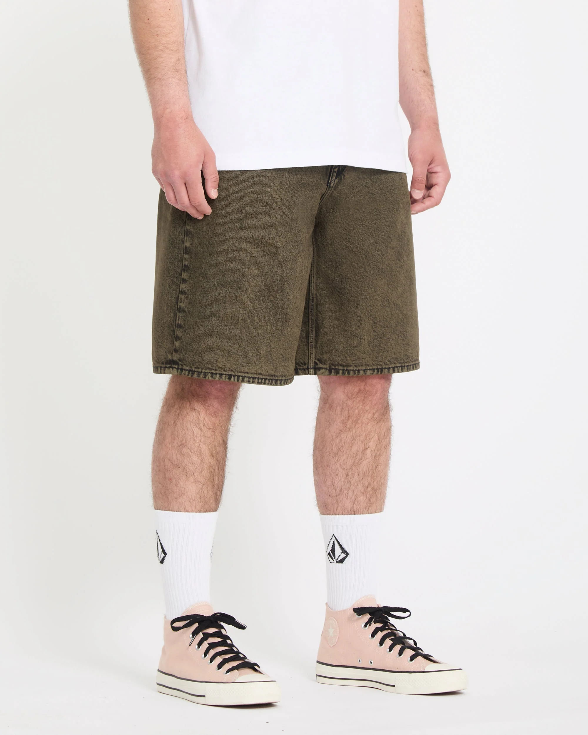 Short en denim Billow 22" - Sage Leaf – Image 6
