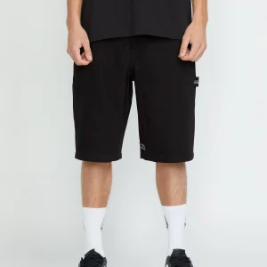 Short Denim Sawhorse - BLACK