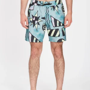 Boardshort Chlorine Killer Stoney 17" - TEMPLE TEAL