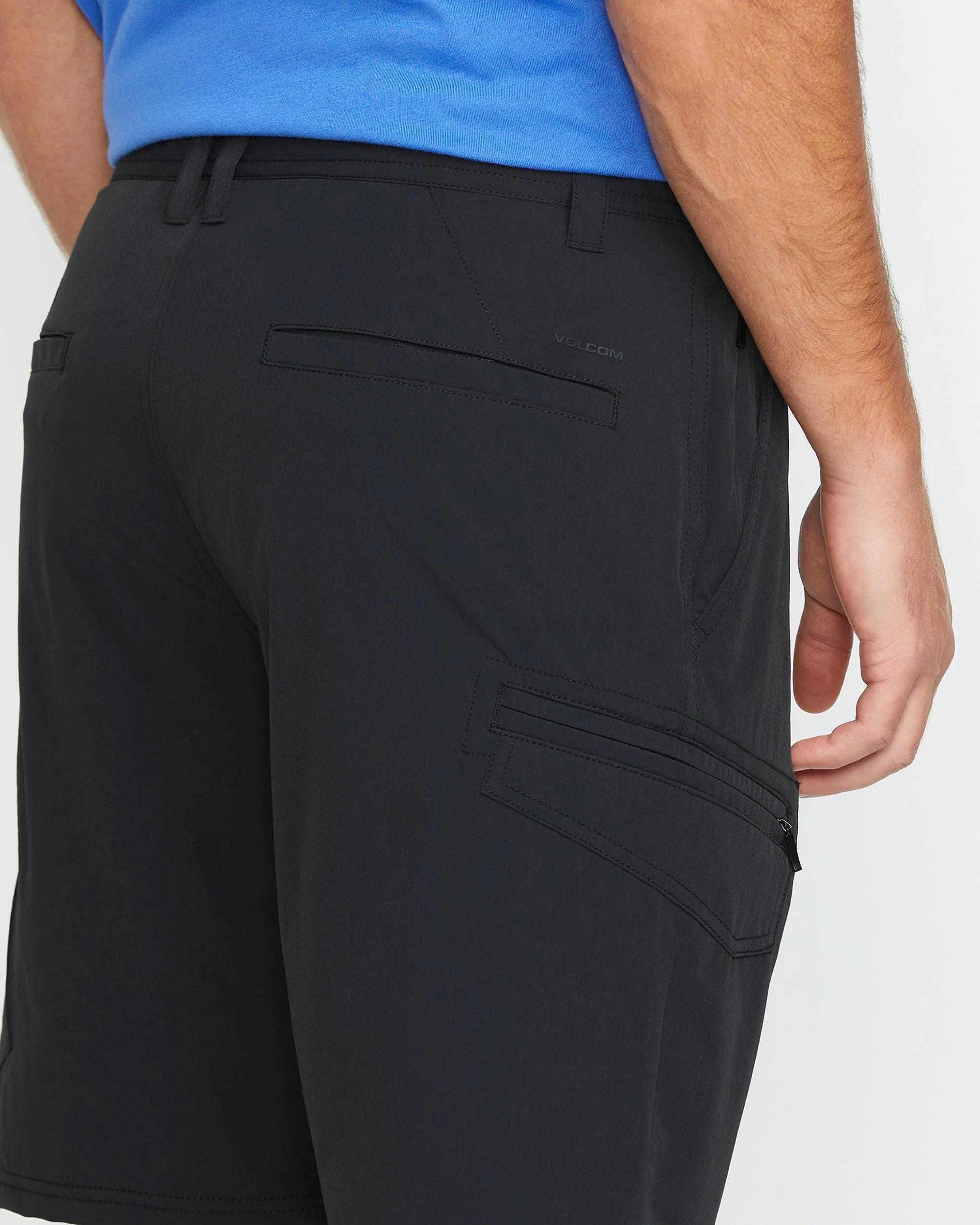 Short cargo hybride Cashed In 20" - Black – Image 4