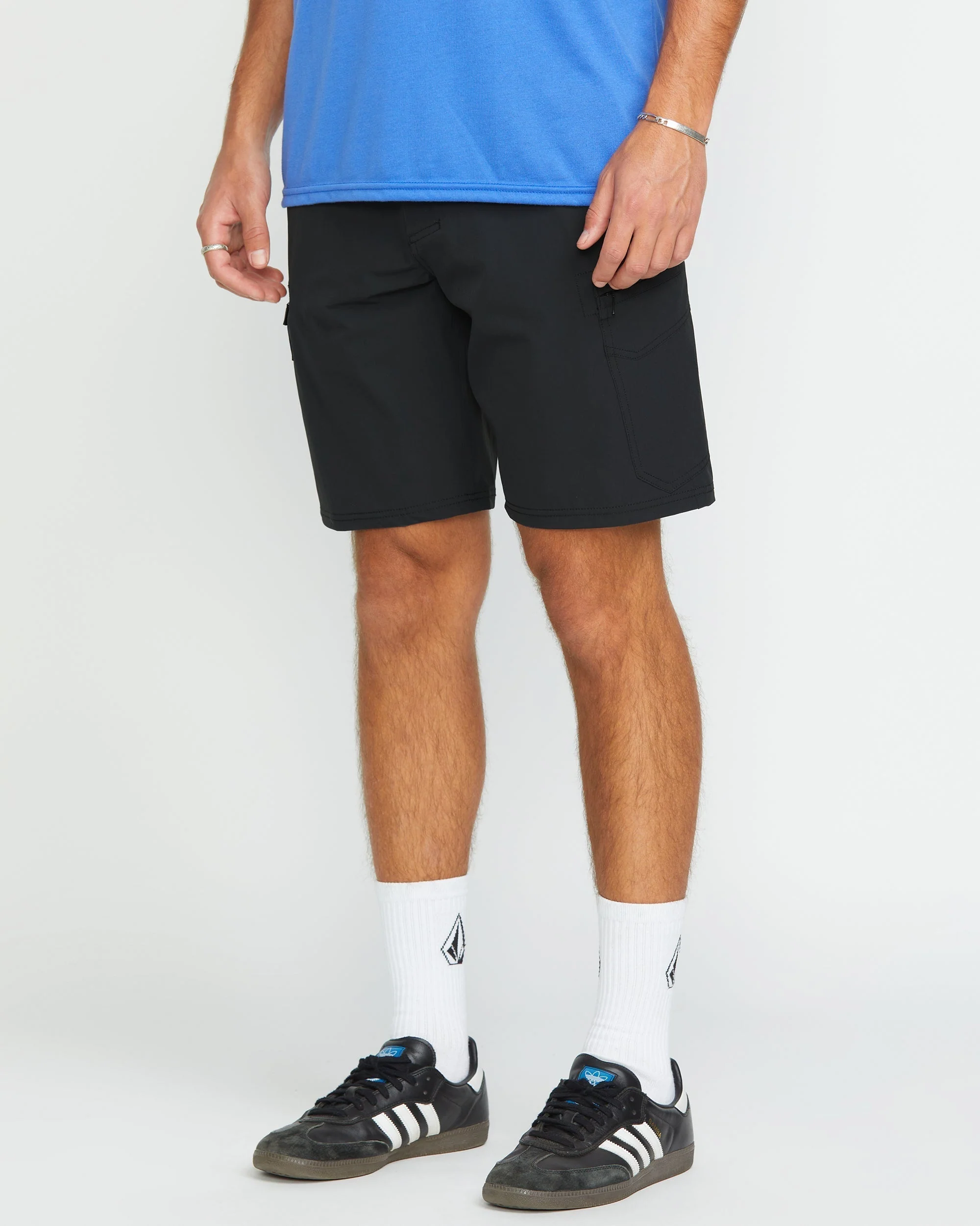 Short cargo hybride Cashed In 20" - Black – Image 7