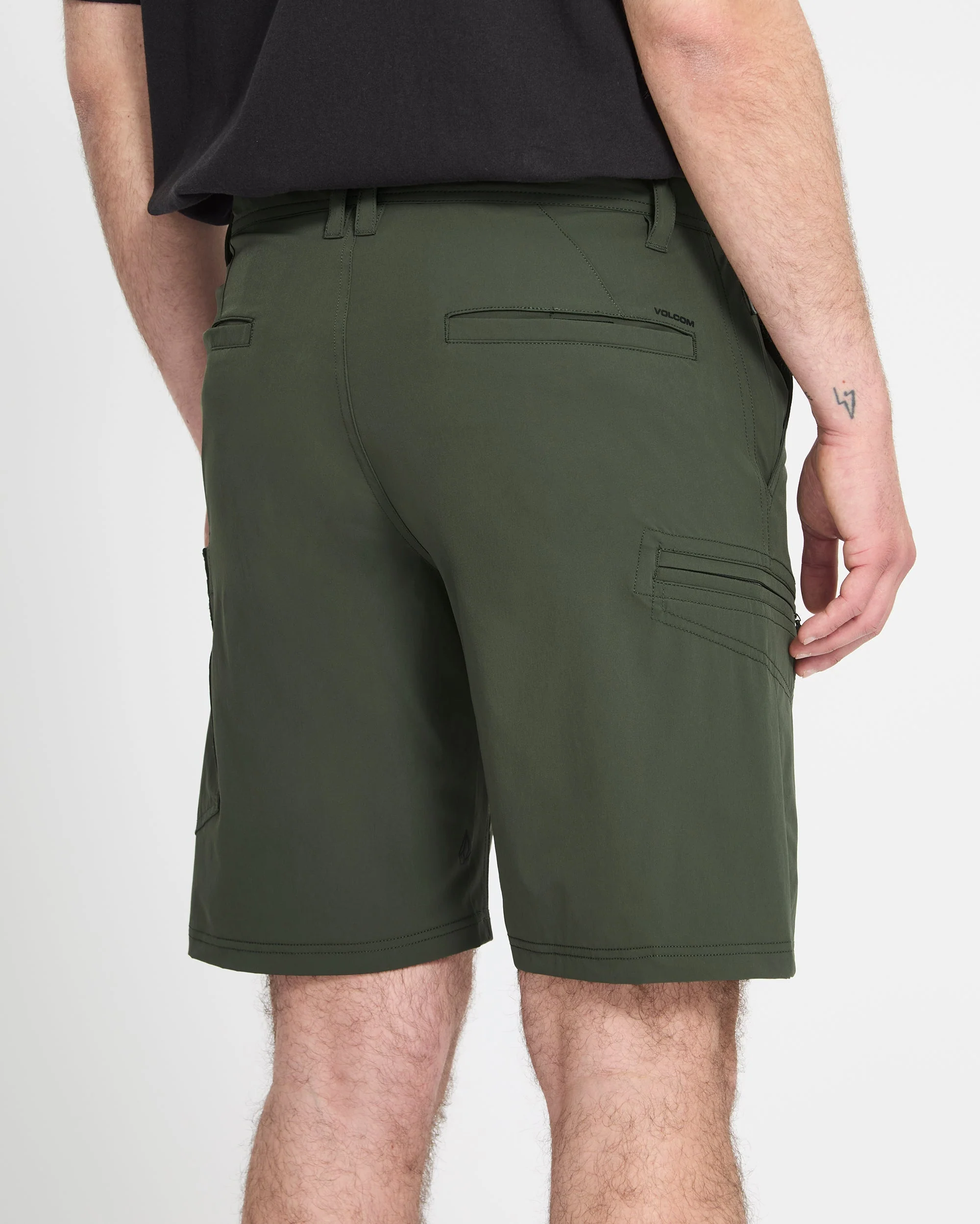 Short cargo hybride Cashed In 20" - Squadron Green – Image 4