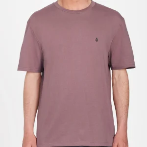 T-shirt Stone Blanks - BORDEAUX BROWN