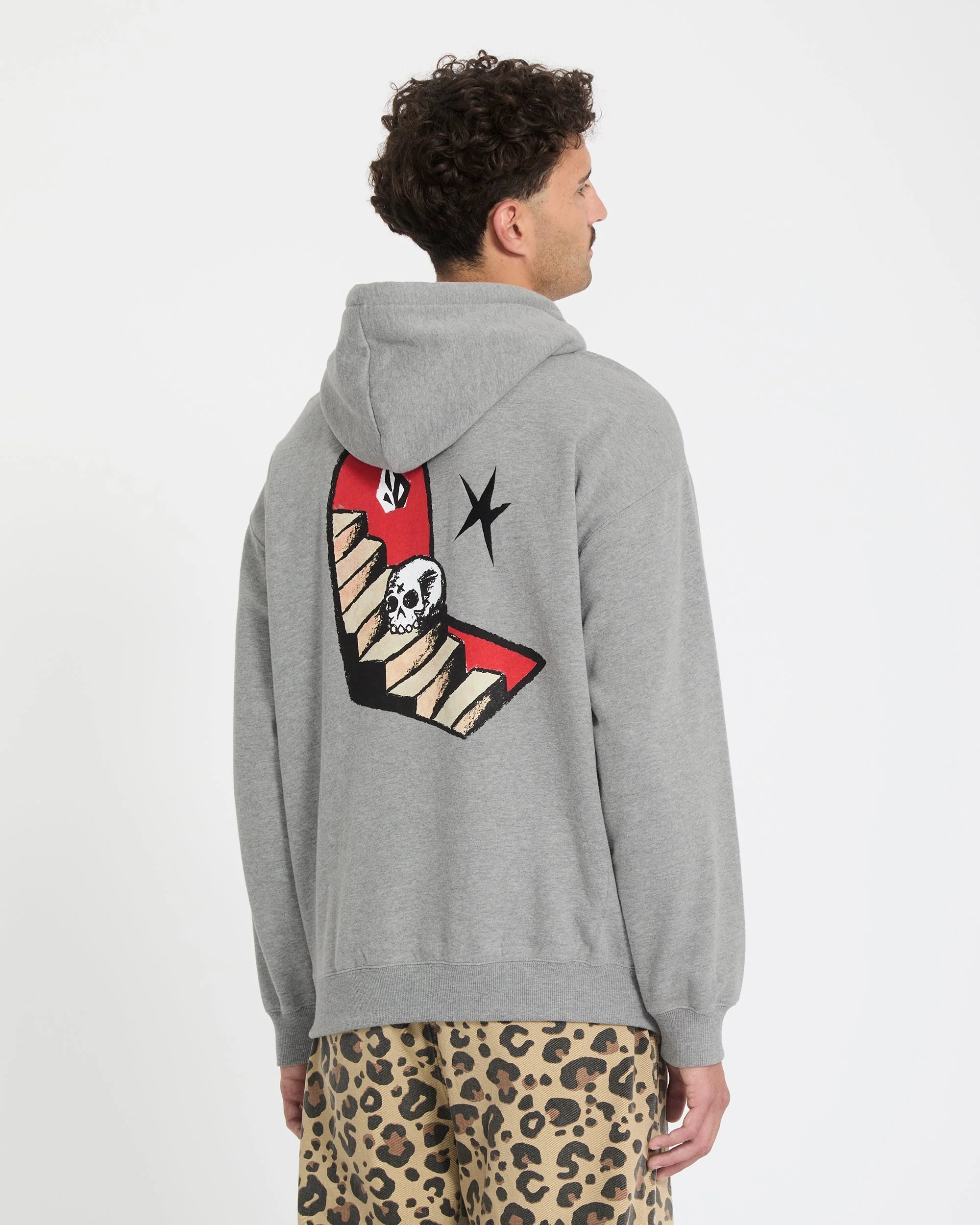 Sweat à capuche Seth Conboy - Heather Grey – Image 4