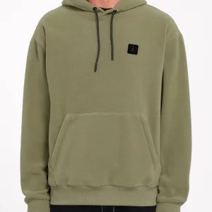 Sweat à capuche Second Trip - THYME GREEN