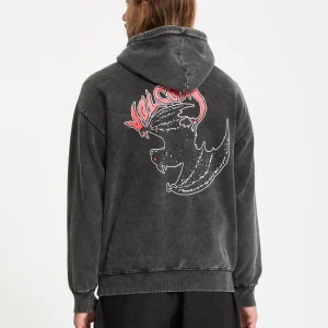 Sweat À Capuche Nightwasher - Light Acid Black