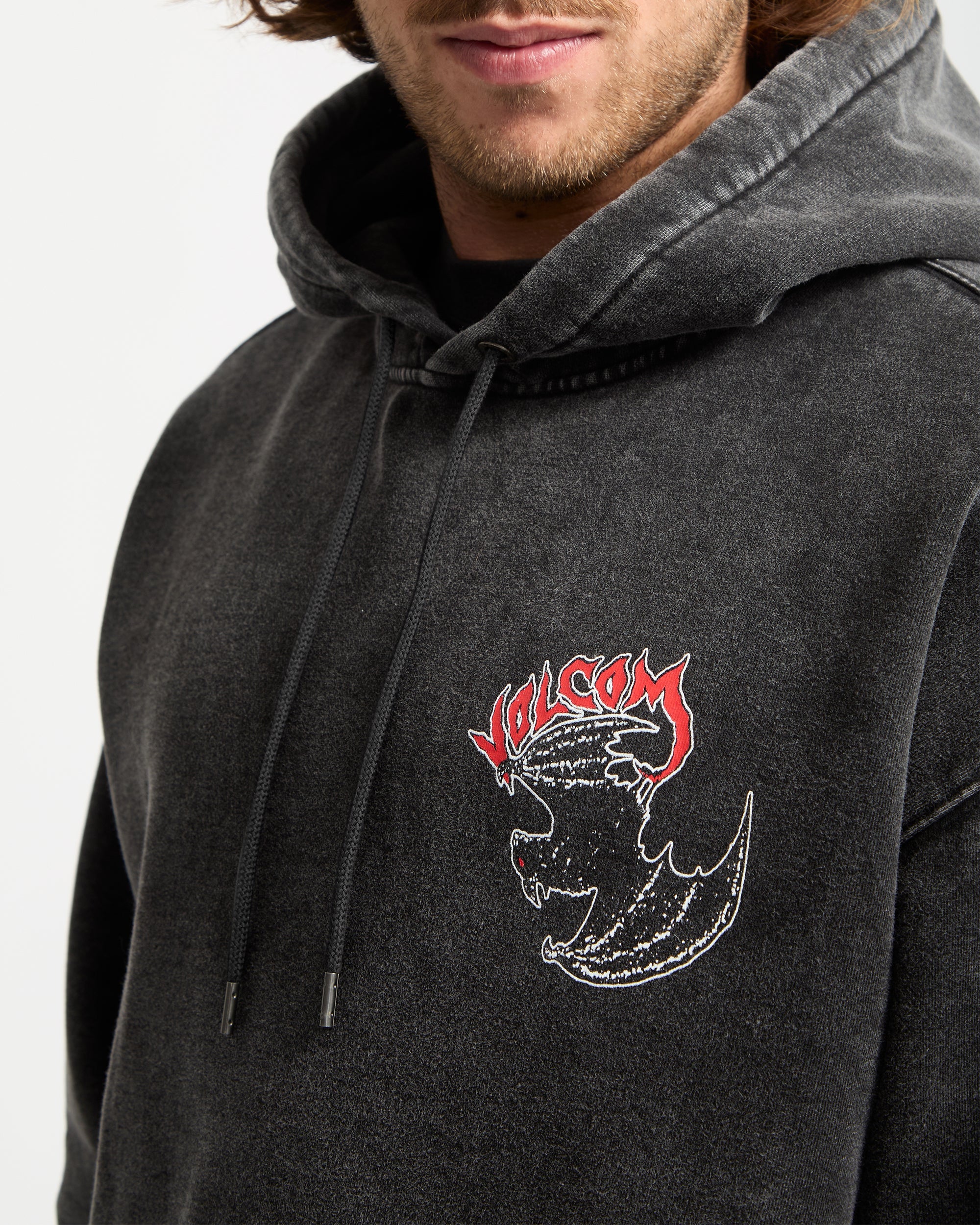 Sweat À Capuche Nightwasher - Light Acid Black – Image 4