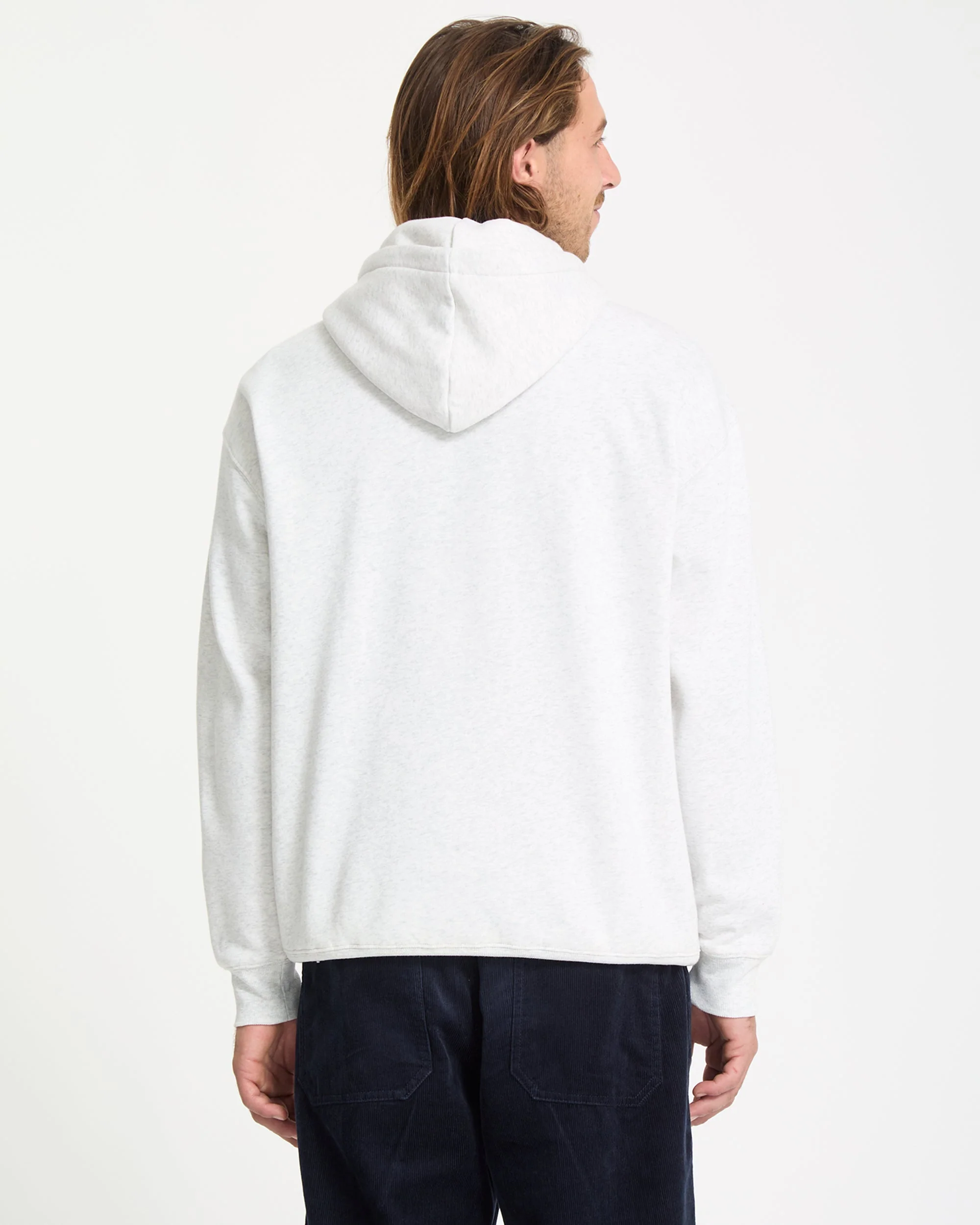 Sweat À Capuche Issam - Bone Heather – Image 4