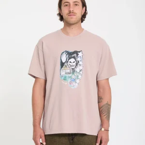 T-shirt Issam Auptel - Bark Brown