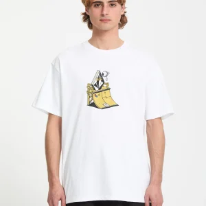 T-shirt Daniel Shepard Walleye - White