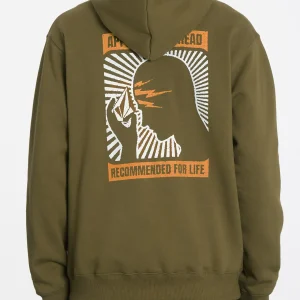 Sweat à capuche zippé Extends - SERVICE GREEN