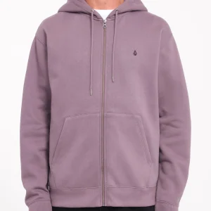 Sweat à capuche zippé Single Stone - VINTAGE VIOLET