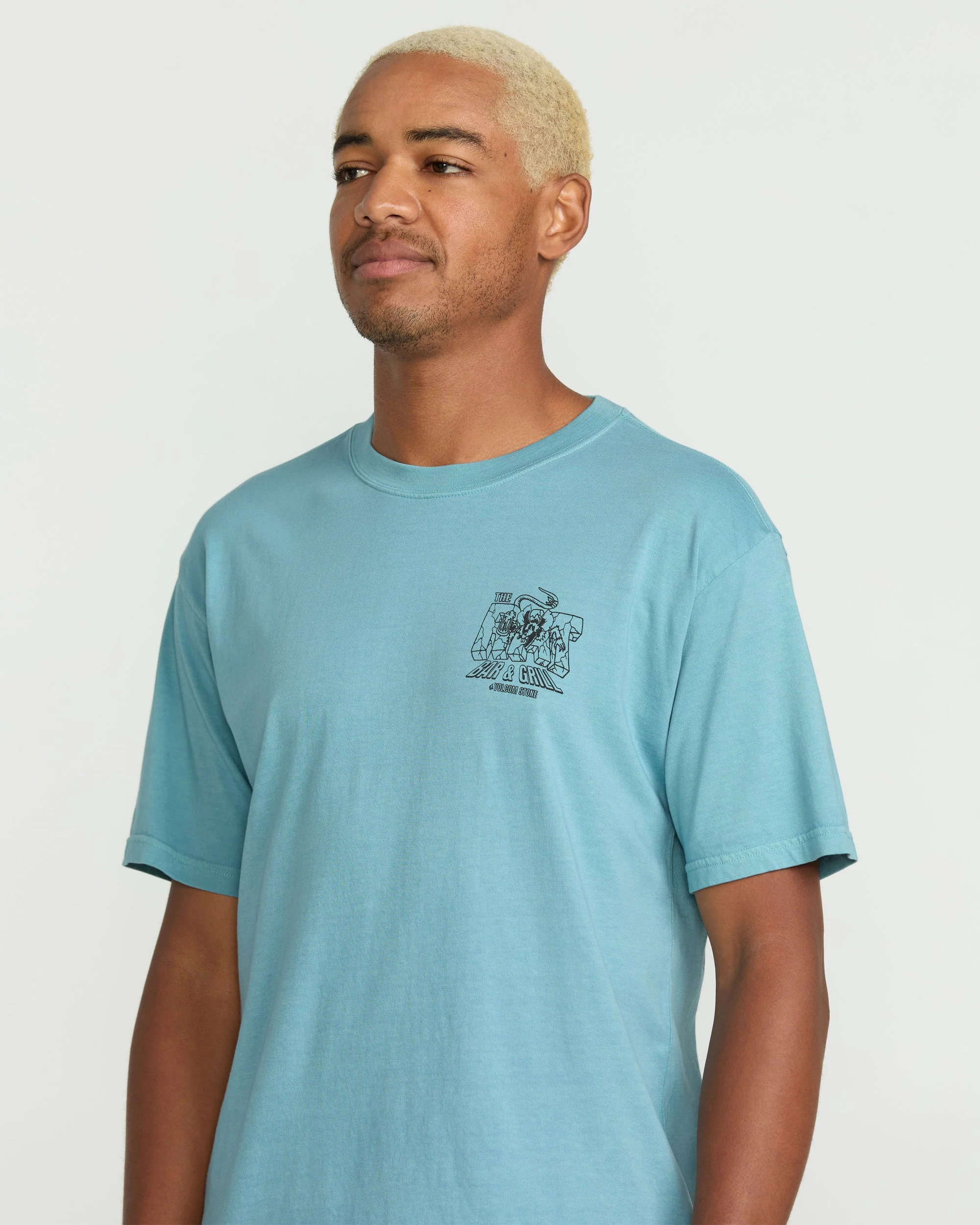 T-Shirt Rat Bar - Used Blue – Image 3