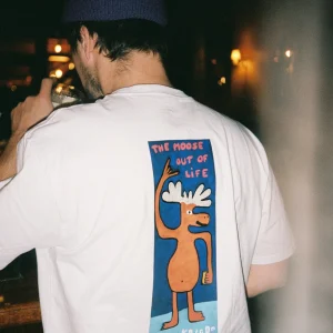T-shirt Olivmoose - WHITE
